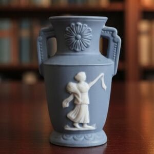 Vintage Wedgewood Miniature Jasperware Style Vase
